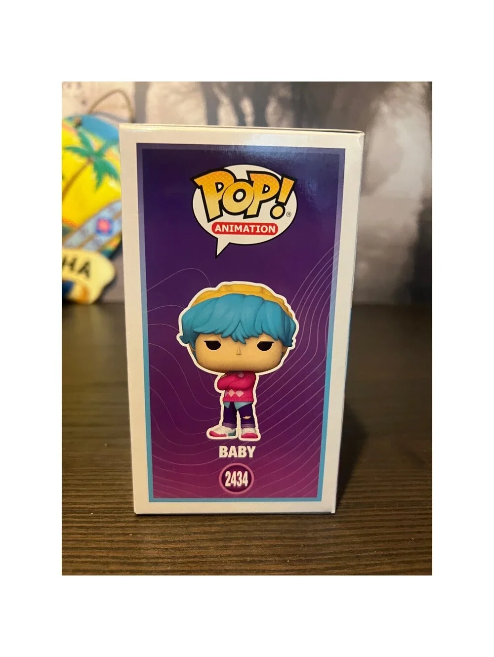 EXCLUSIVE Baby K-Pop Demon Hunters Funko Pop #2434 Saja Boys Huntr/X Movies Film